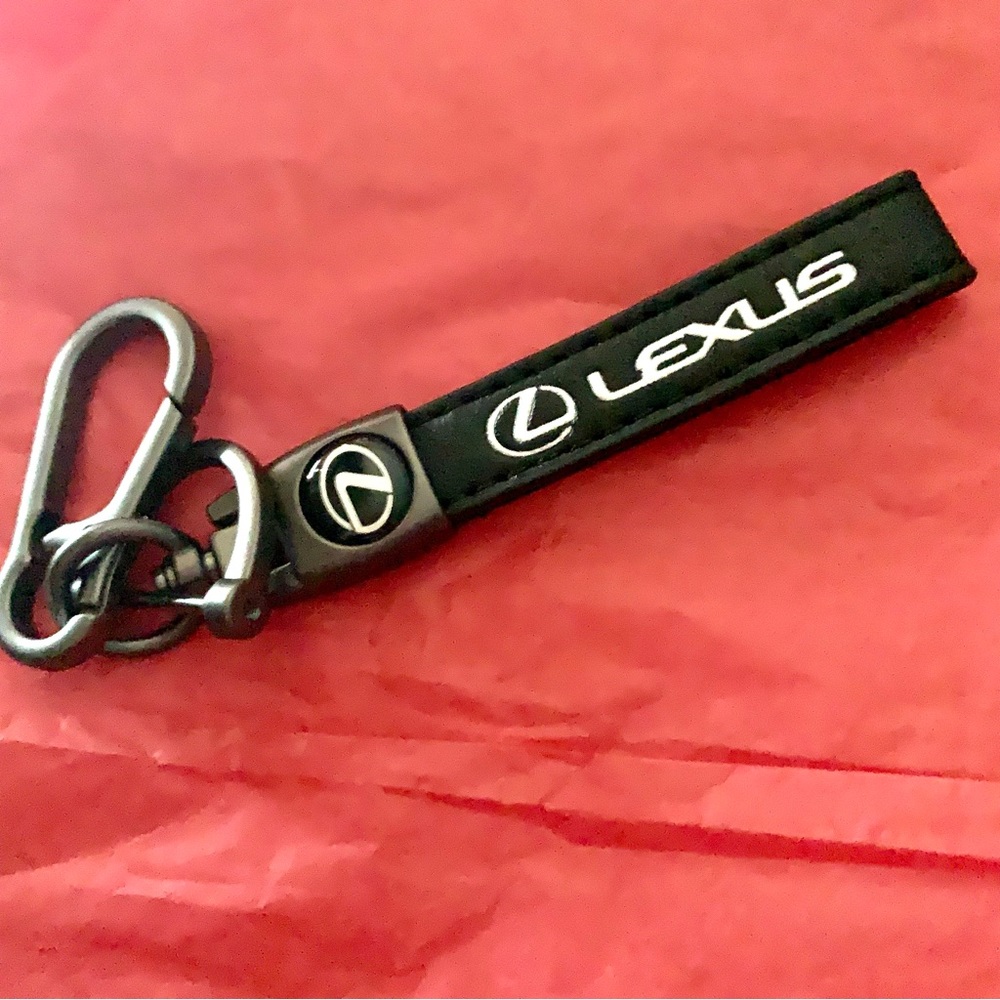Luxury car keychain wristlet